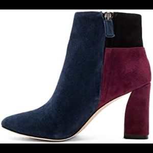 BCBGMAXAZRIA Blyss Suede Booties